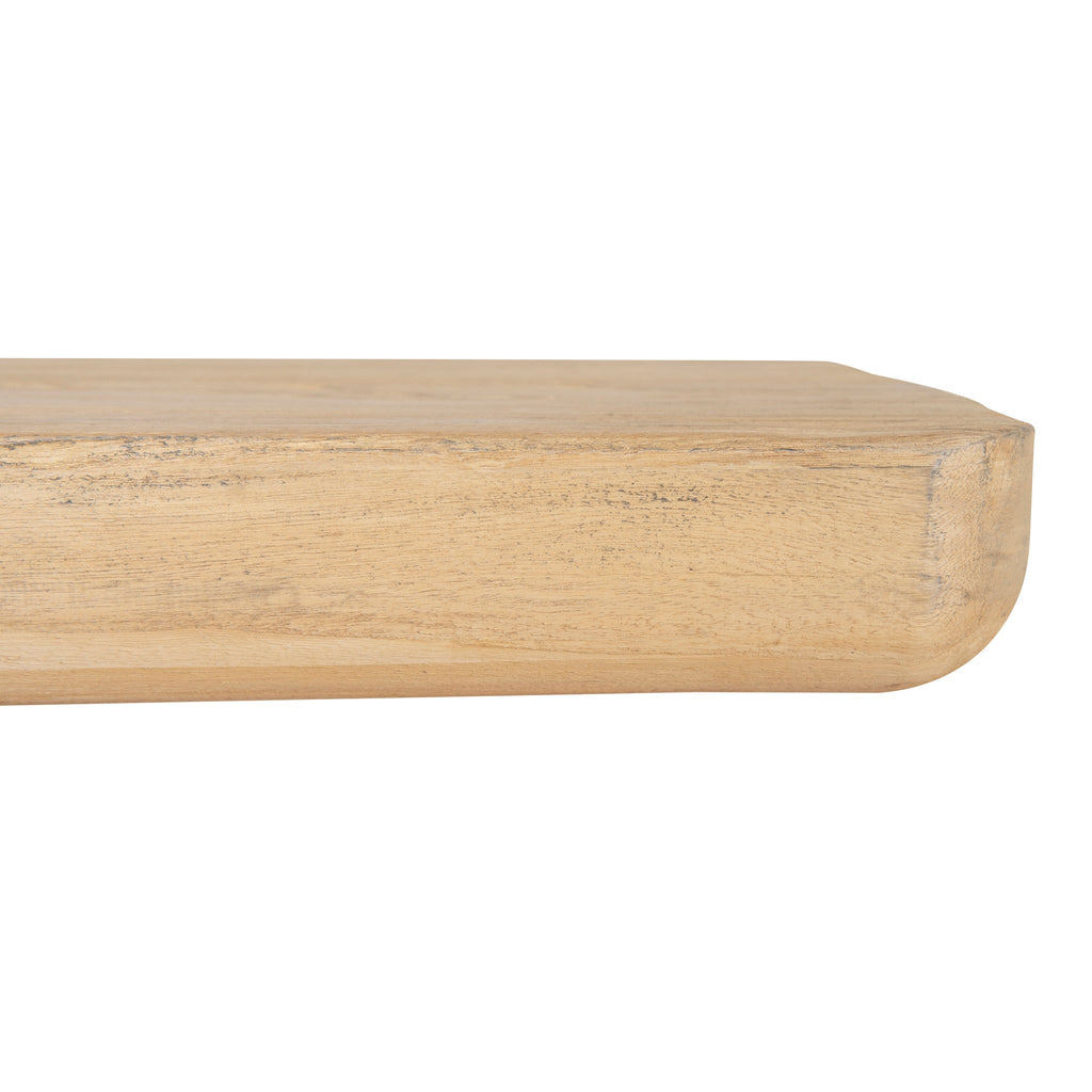 1.8m Elm Ferrara Console Table - Natural