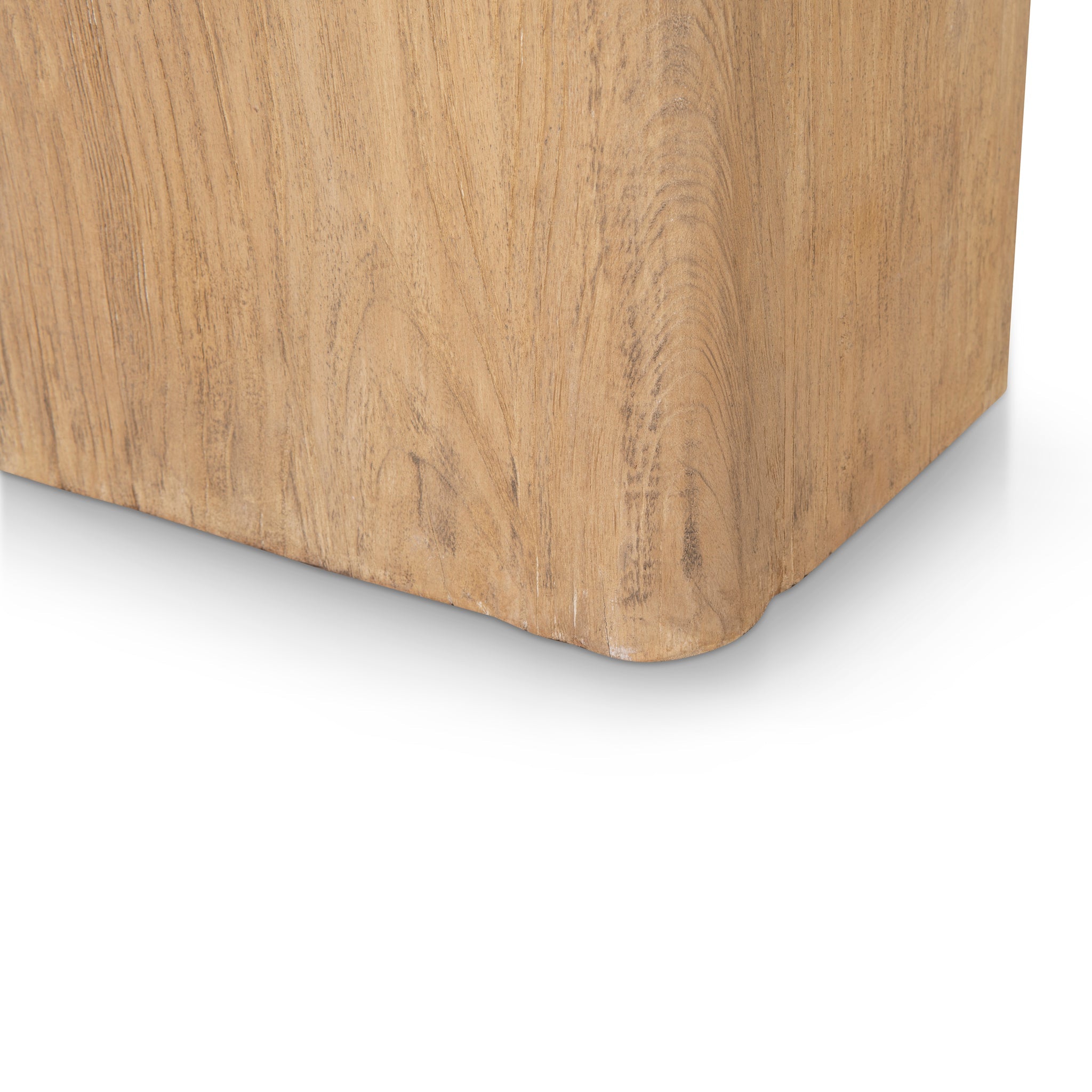 1.8m Elm Ferrara Console Table - Natural