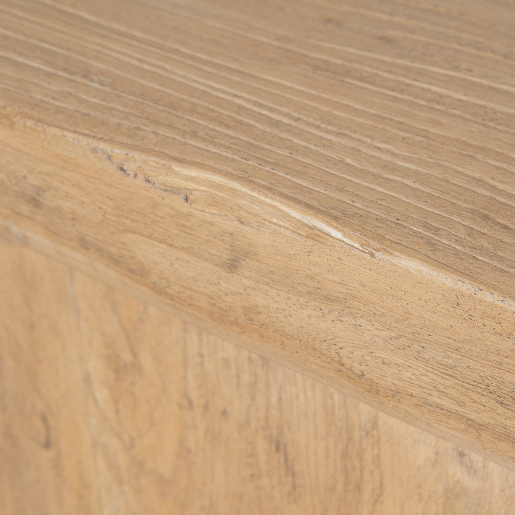 1.8m Elm Ferrara Console Table - Natural