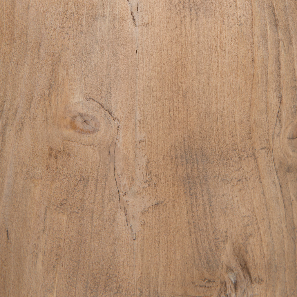 1.83m Elm Ferrara Console Table - Natural