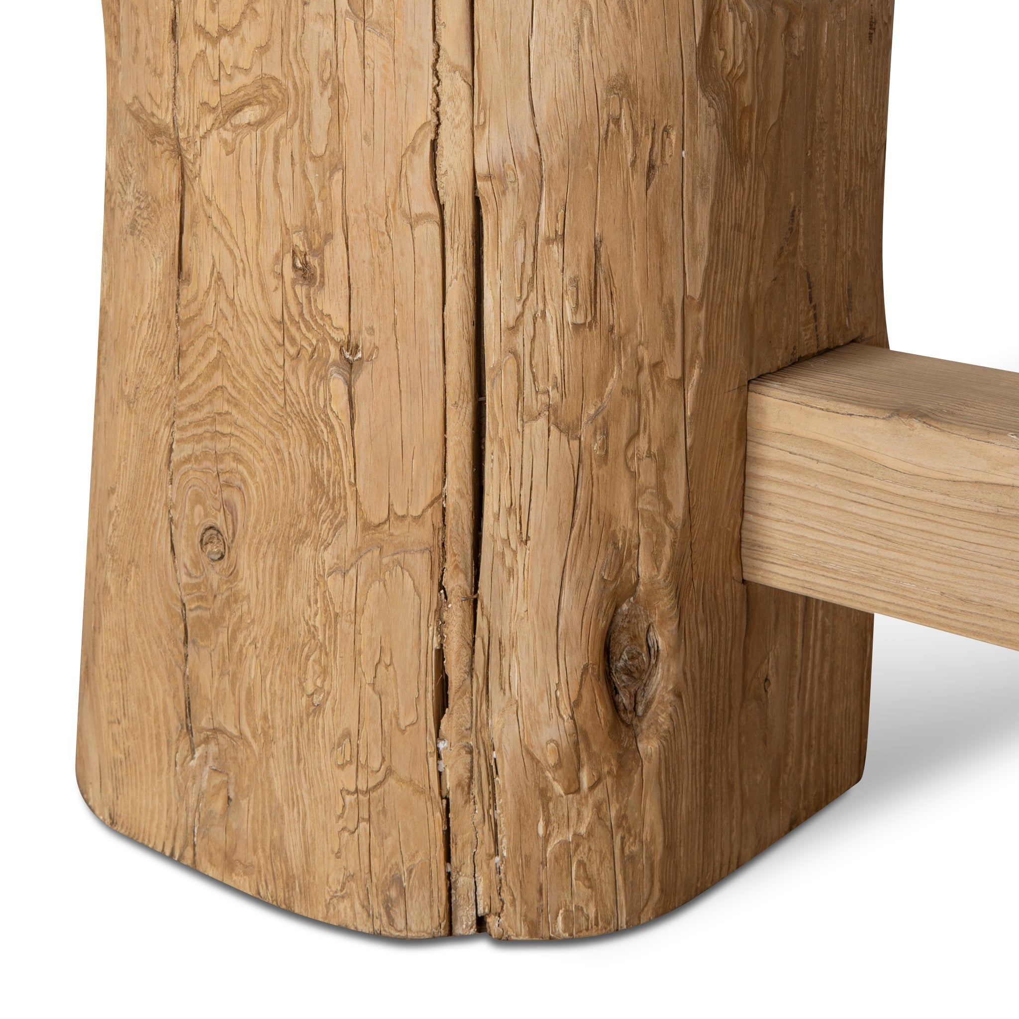 2.2m Elm Siena Dining Table - Natural