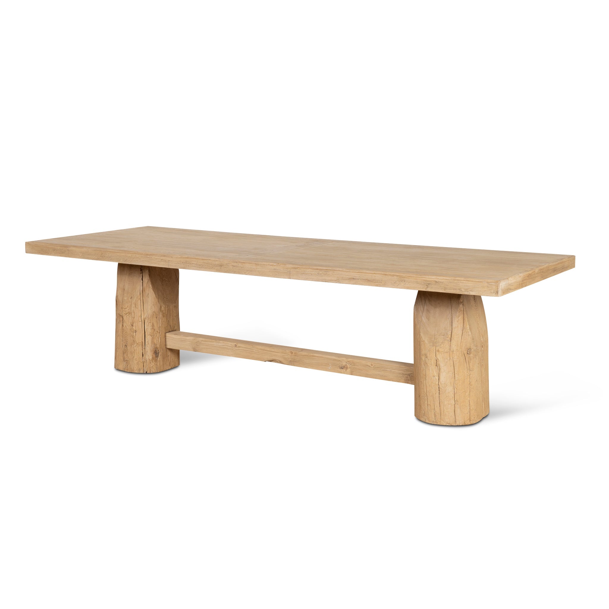 2.2m Elm Siena Dining Table - Natural