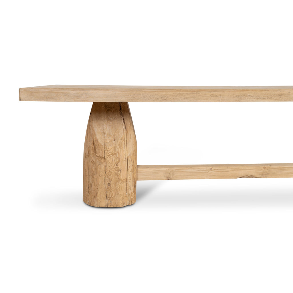 2.8m Elm Siena Dining Table - Natural
