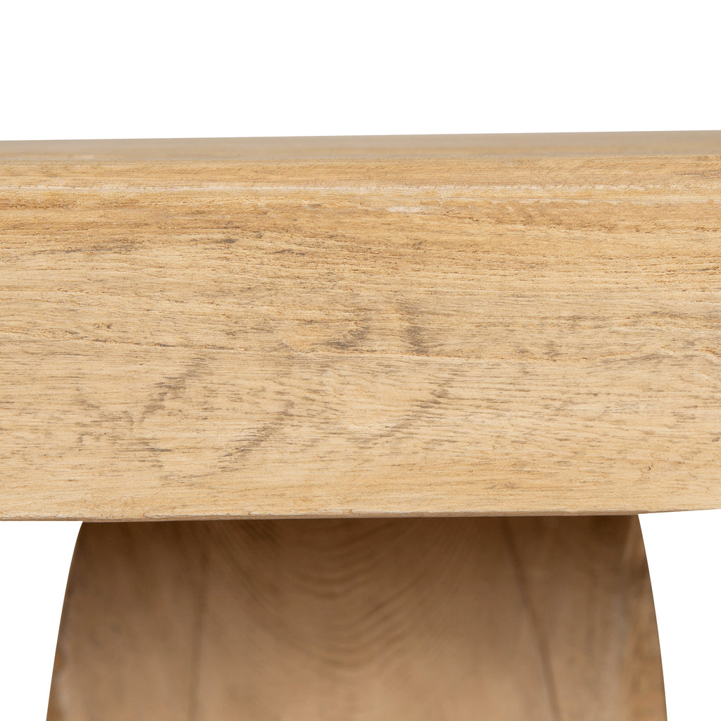 2.8m Elm Siena Dining Table - Natural