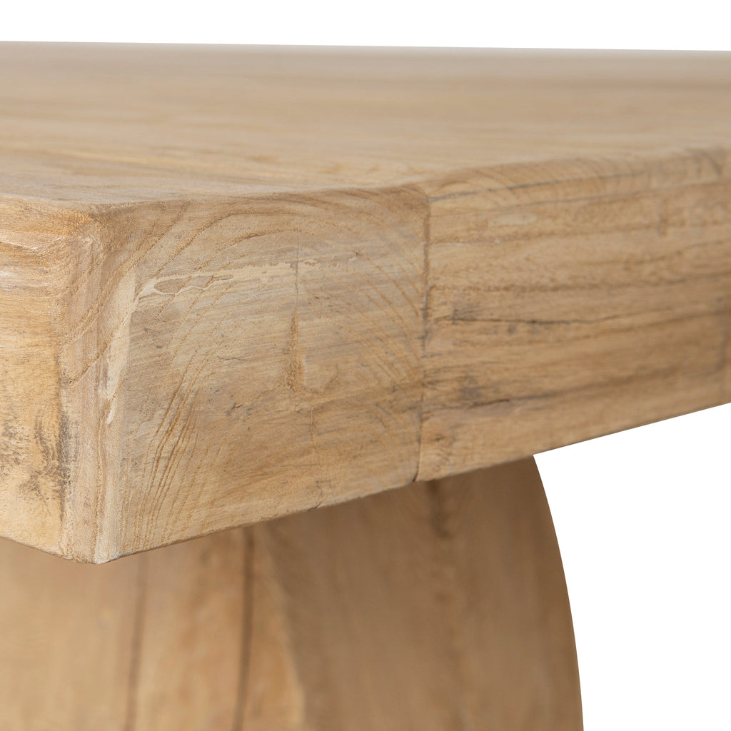 2.8m Elm Siena Dining Table - Natural