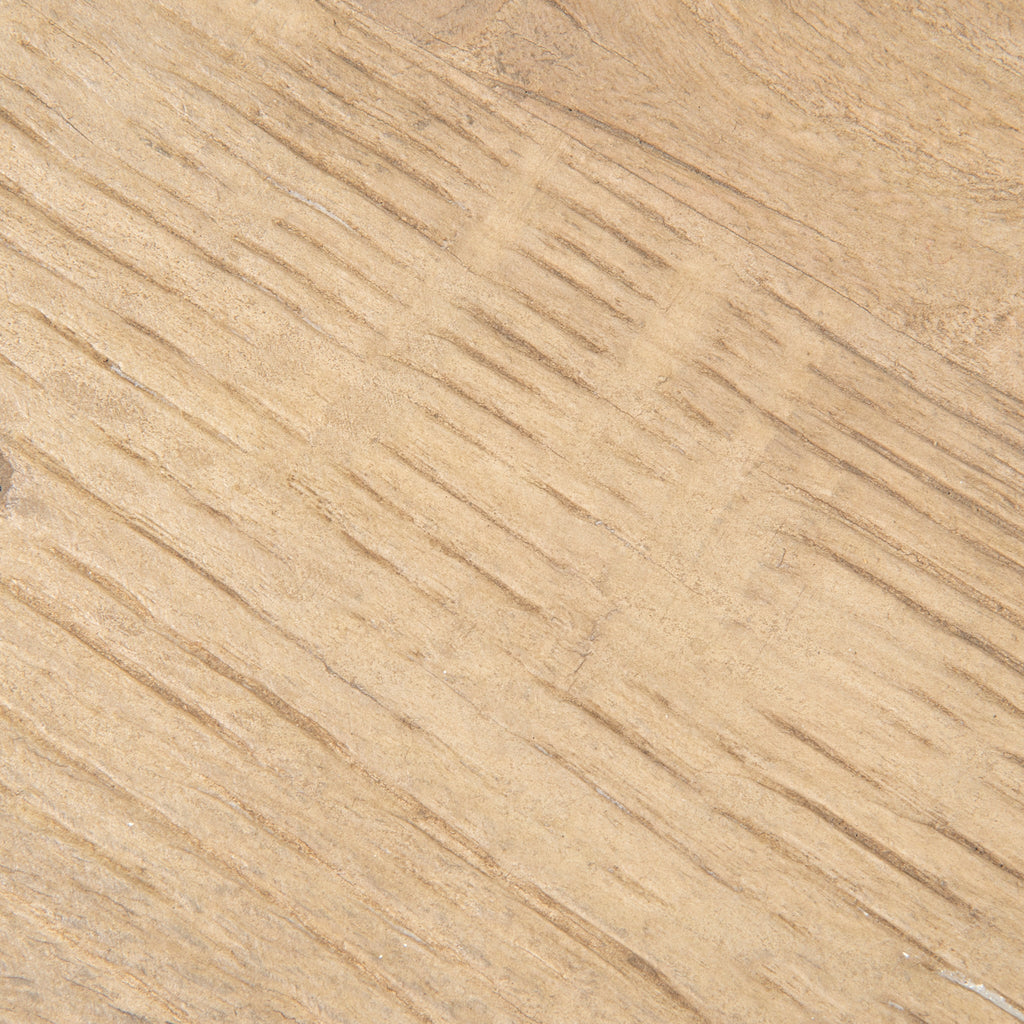 1.52m Elm Round Siena Dining Table - Natural