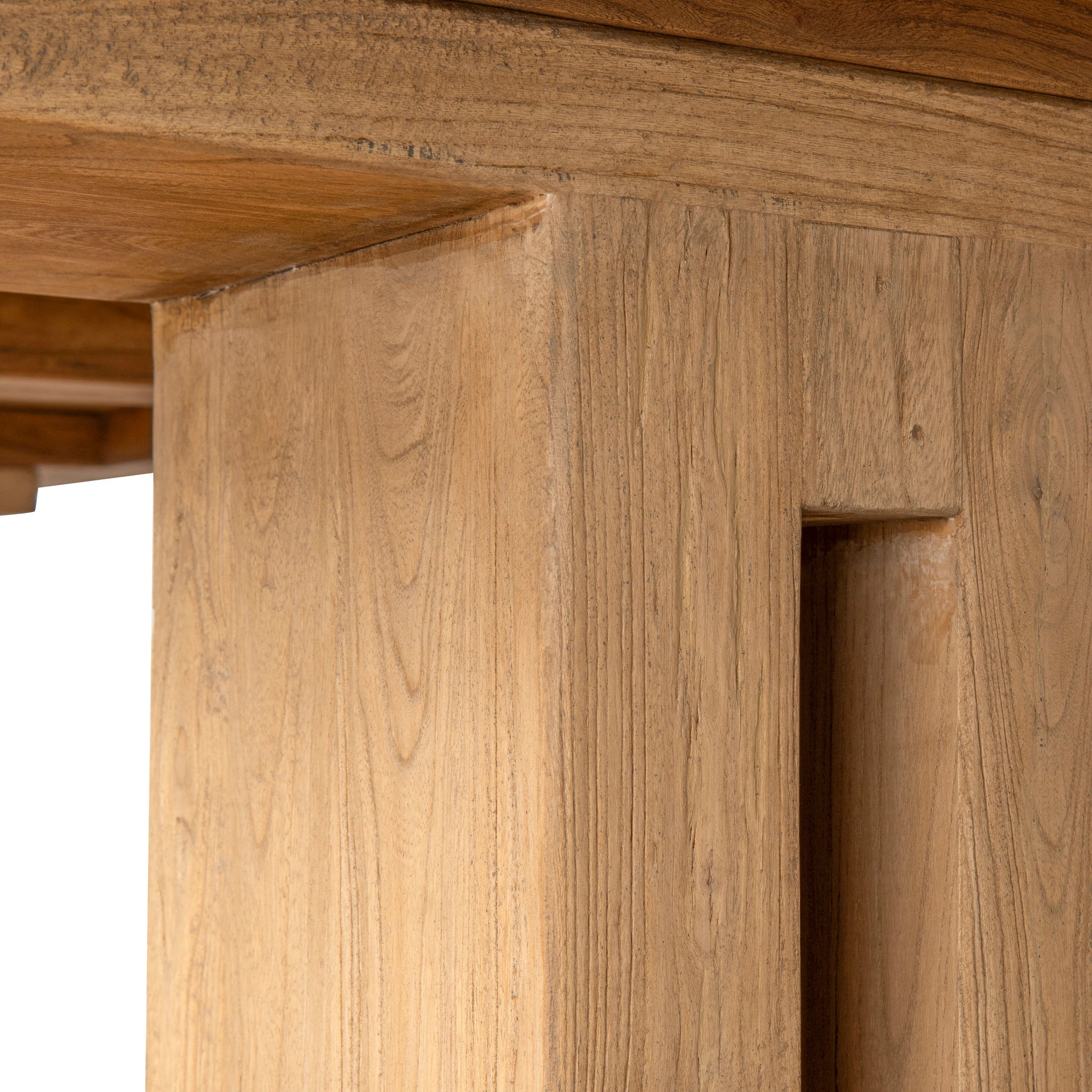 2.44m Elm Siena Dining Table - Natural
