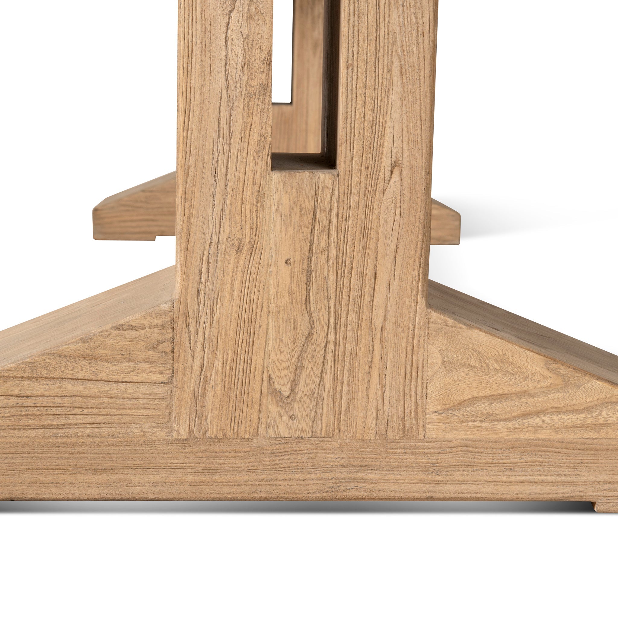 2.44m Elm Siena Dining Table - Natural
