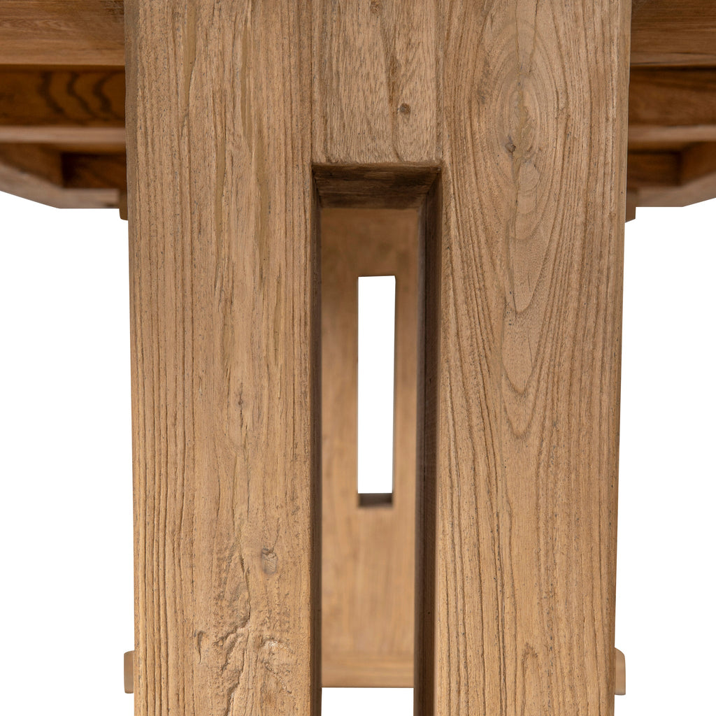 2.44m Elm Siena Dining Table - Natural
