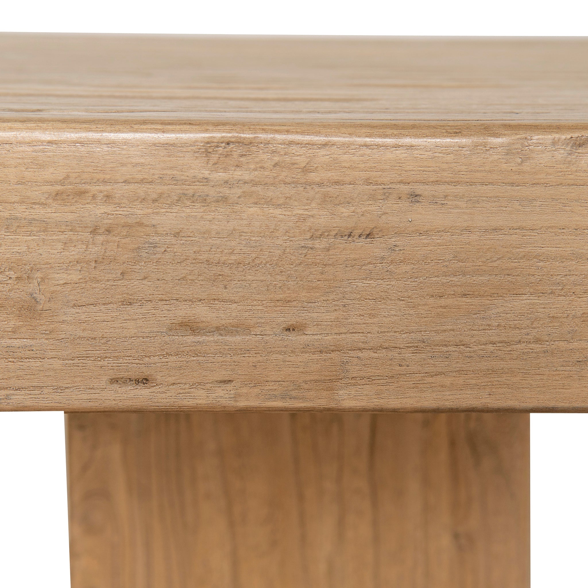 3m Elm Siena Dining Table - Natural