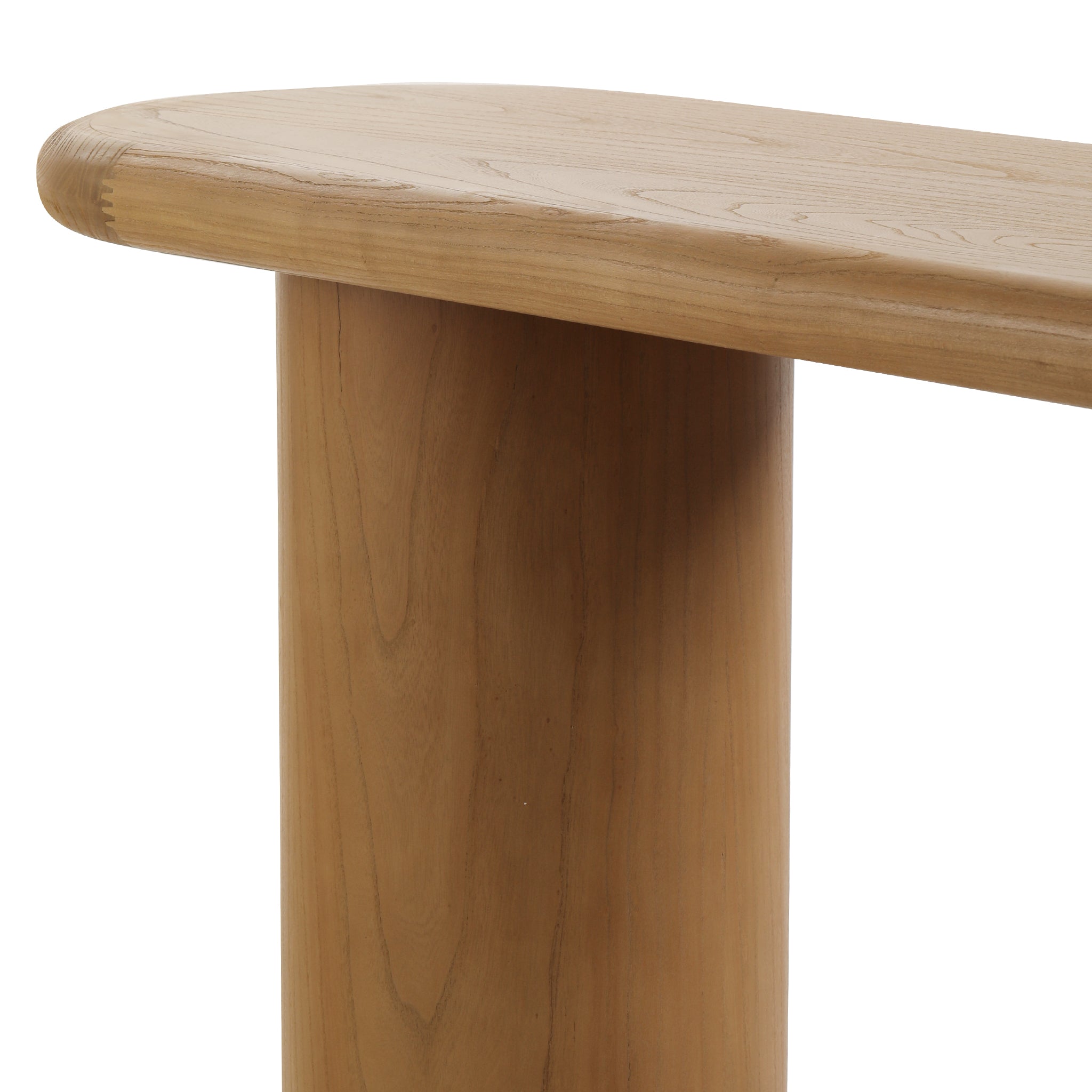 1.52m New Elm Ferrara Console Table - Natural
