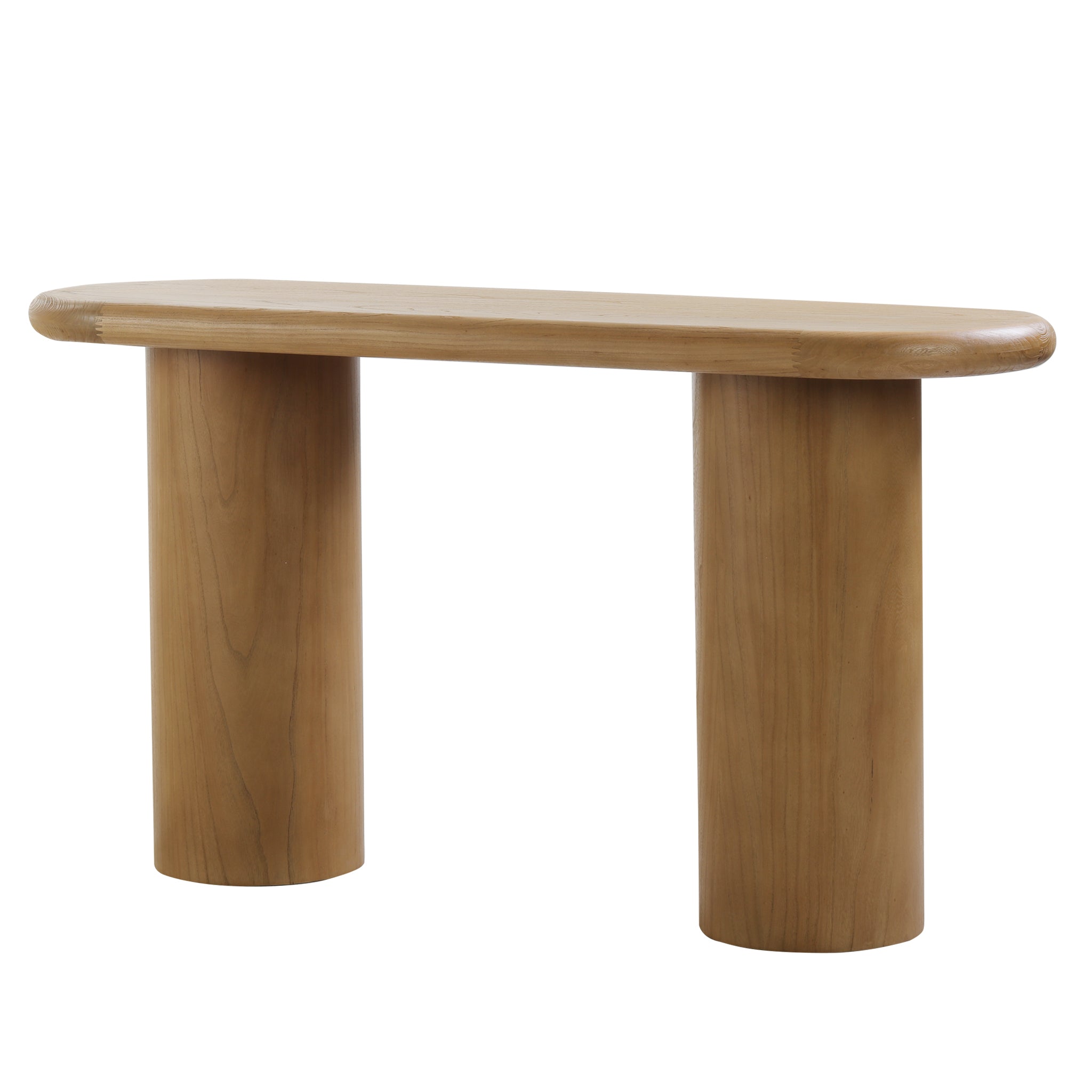 1.52m New Elm Ferrara Console Table - Natural