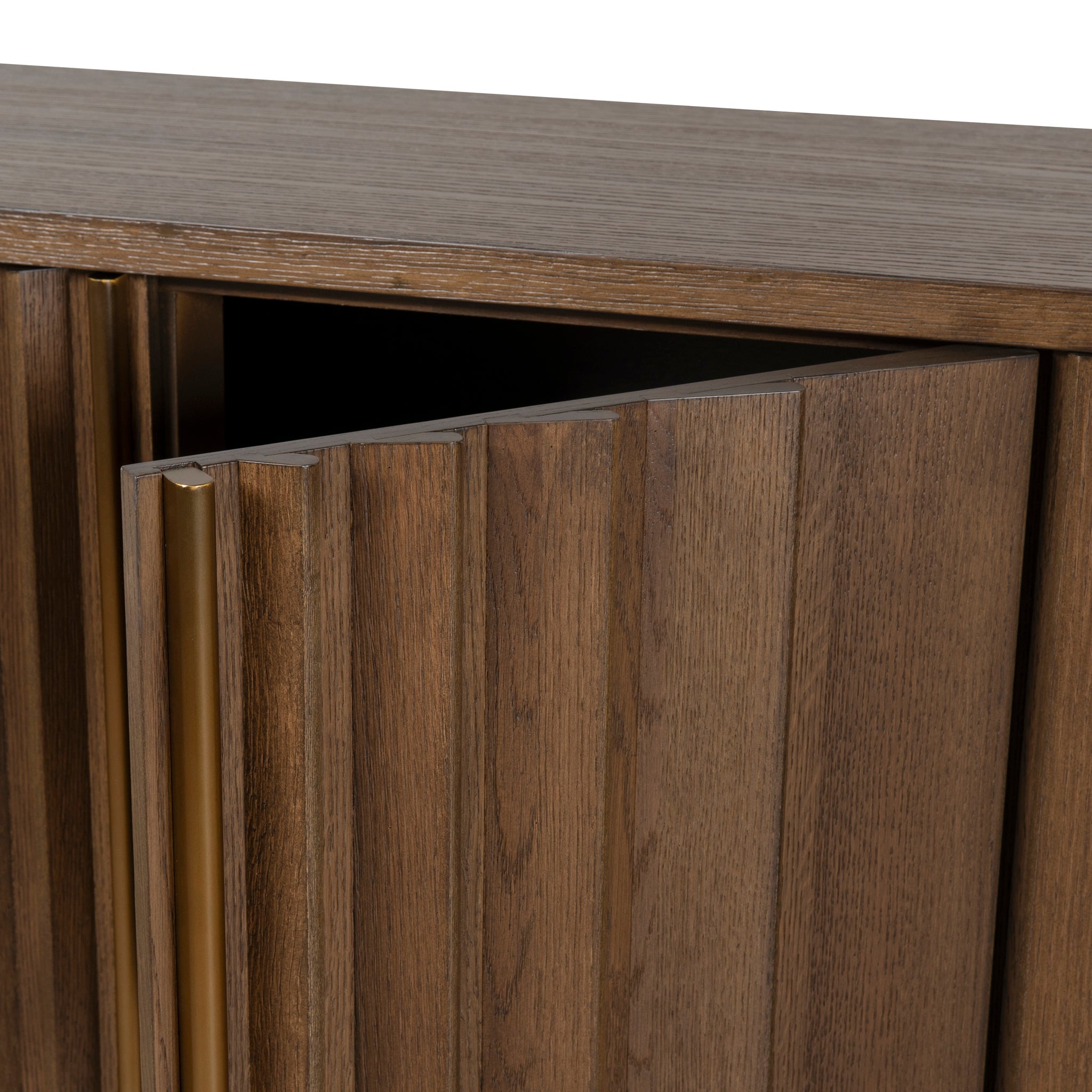 2m Modena Buffet Unit - Caramel Oak