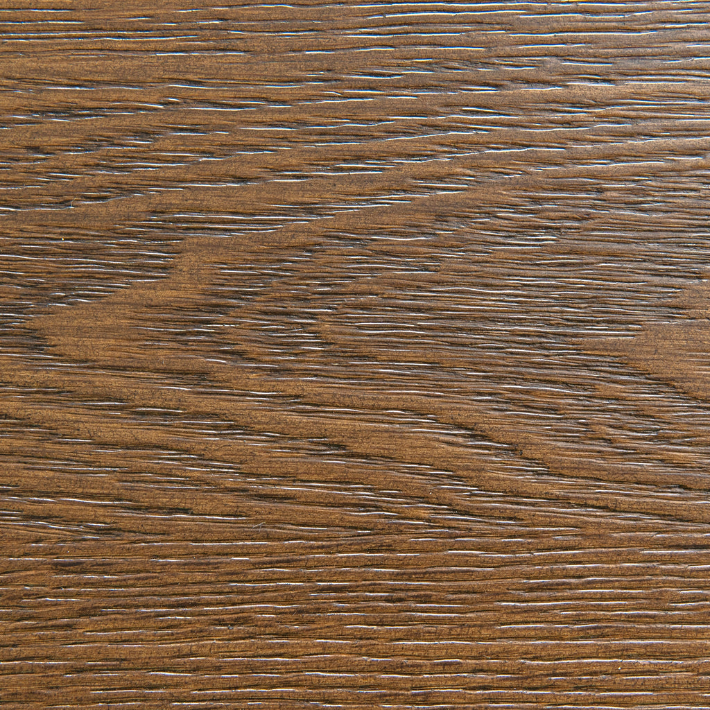 2.4m Pill Shape Siena Dining Table - Caramel Oak