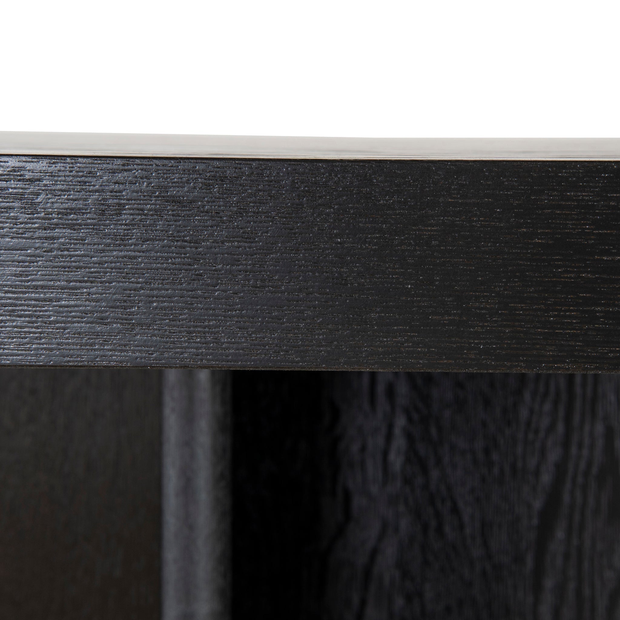 3m Pill Shape Siena Dining Table - Textured Espresso Black