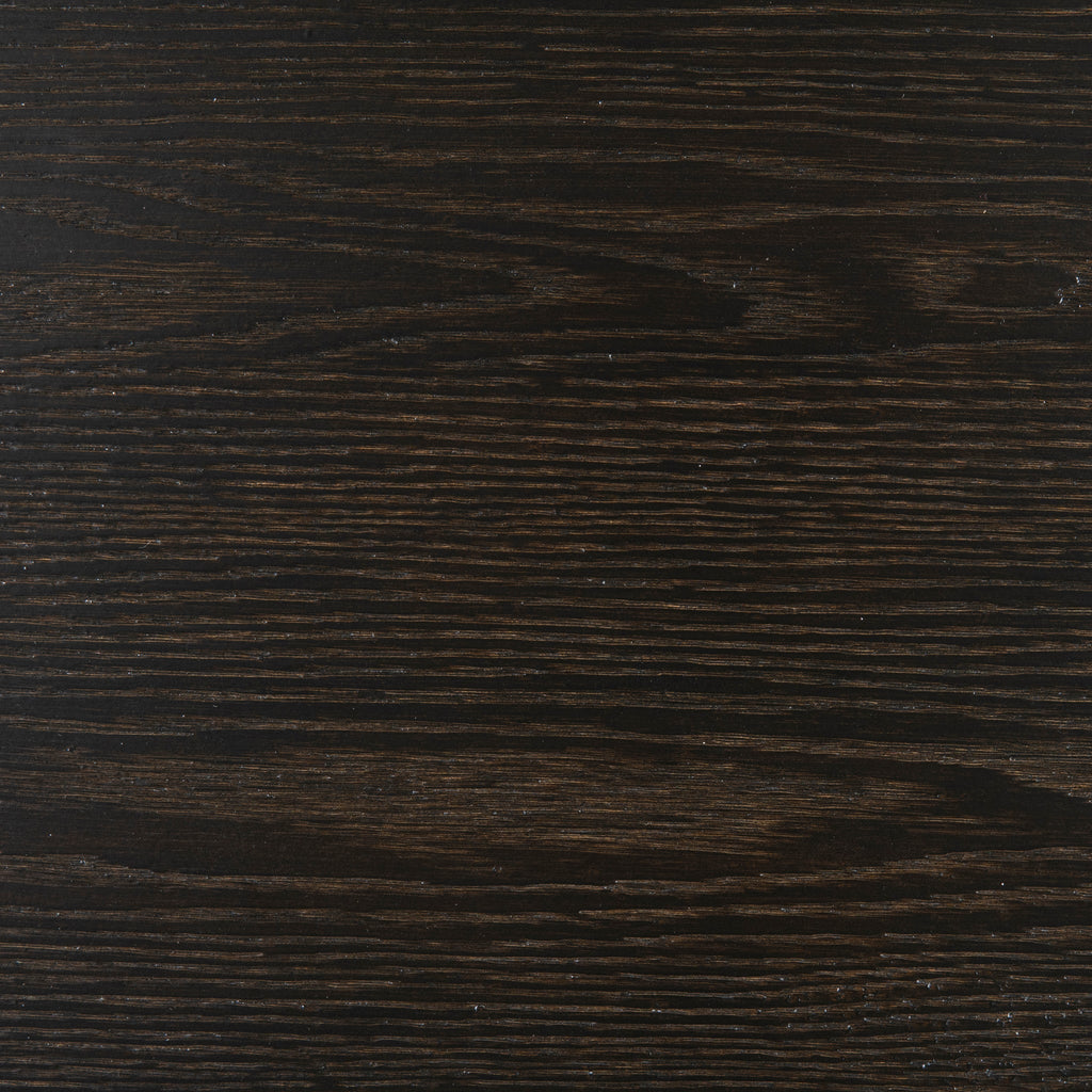 3m Pill Shape Siena Dining Table - Textured Espresso Black