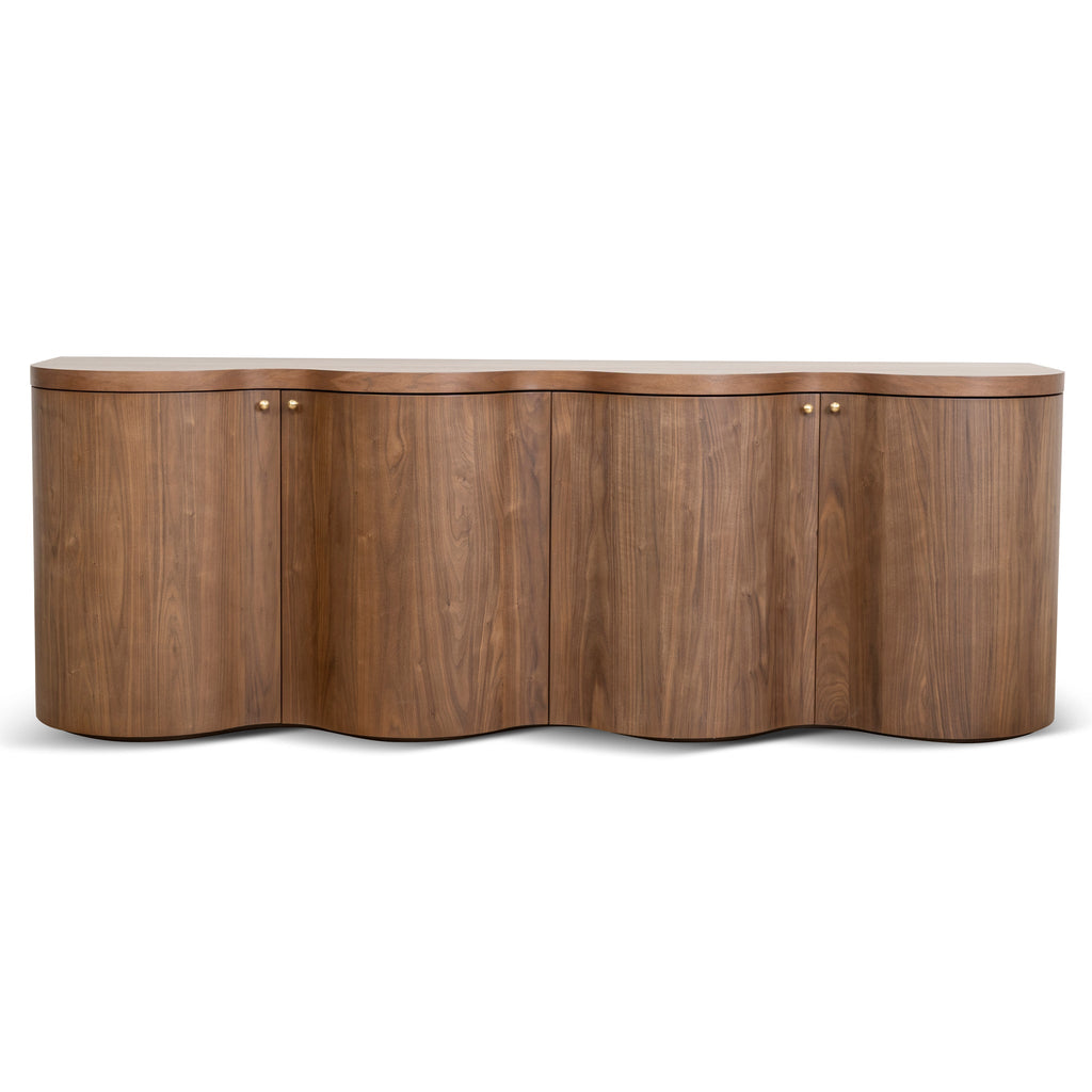 2.15m Modena Buffet Unit - Light Walnut