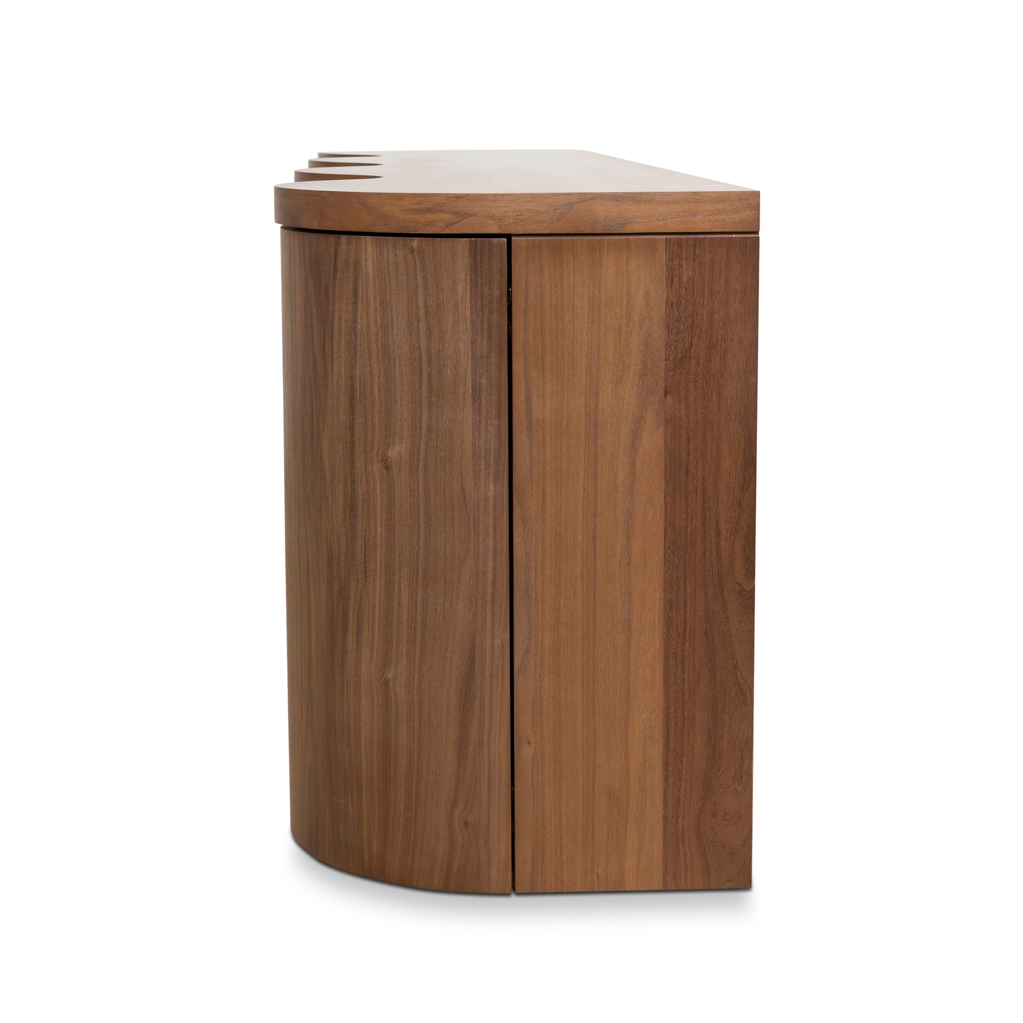 2.15m Modena Buffet Unit - Light Walnut