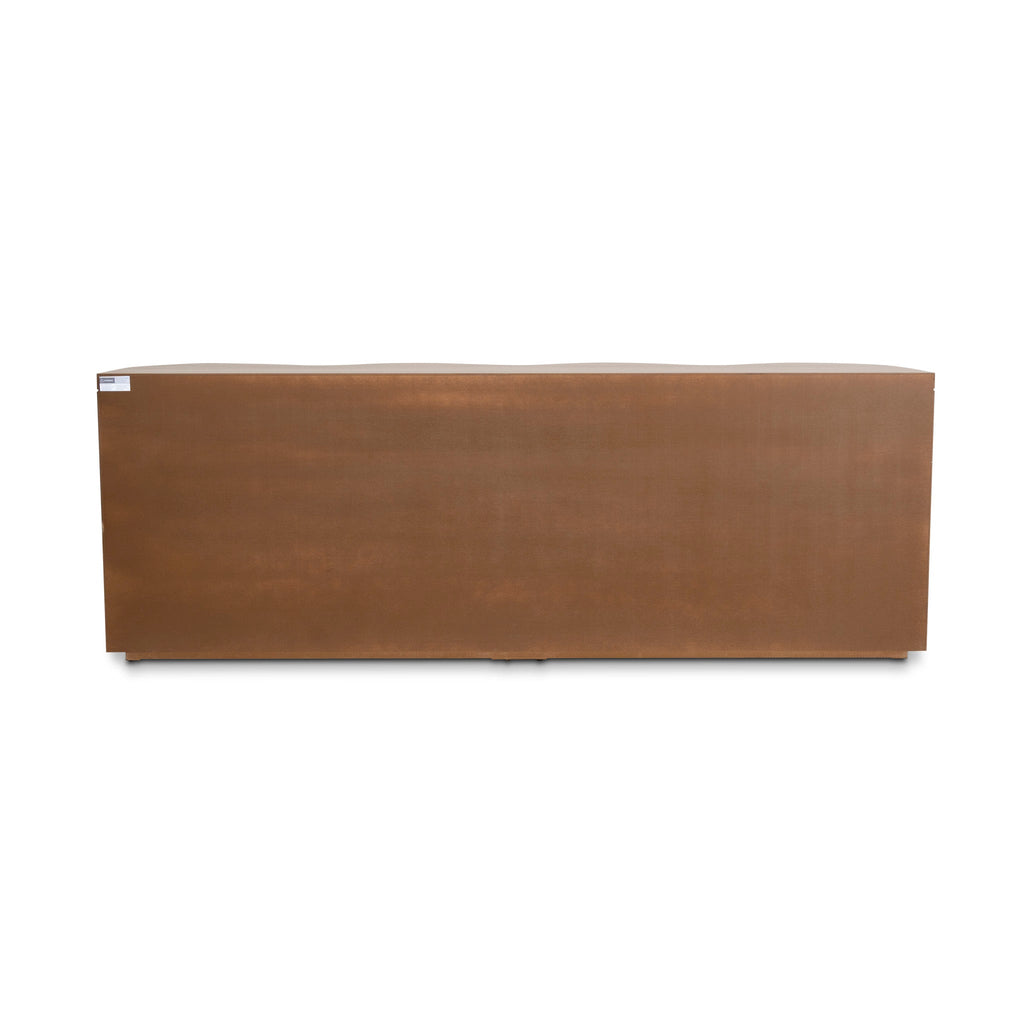 2.15m Modena Buffet Unit - Light Walnut
