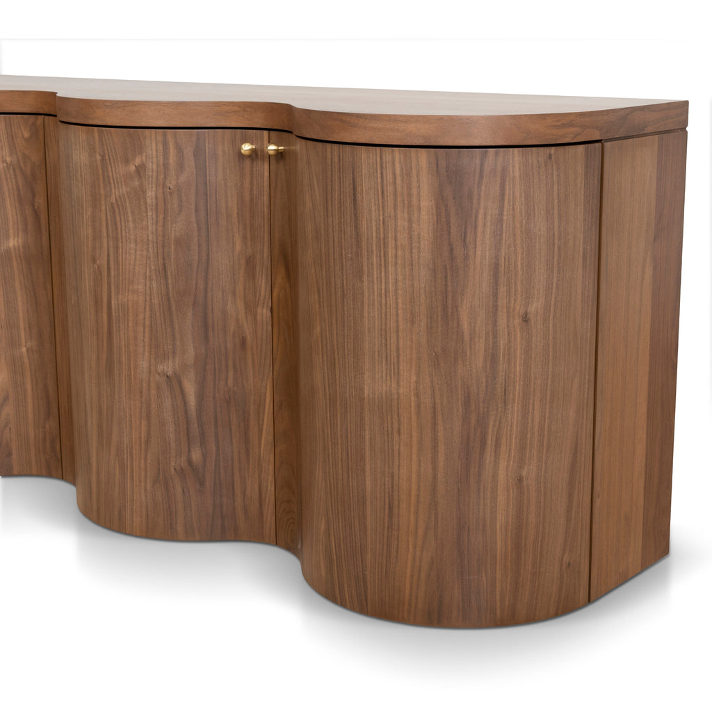2.15m Modena Buffet Unit - Light Walnut