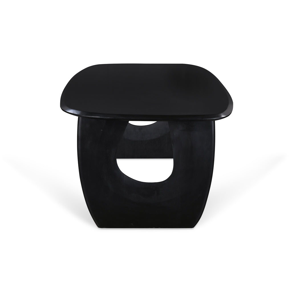 2.2m Siena Dining Table - Full Black