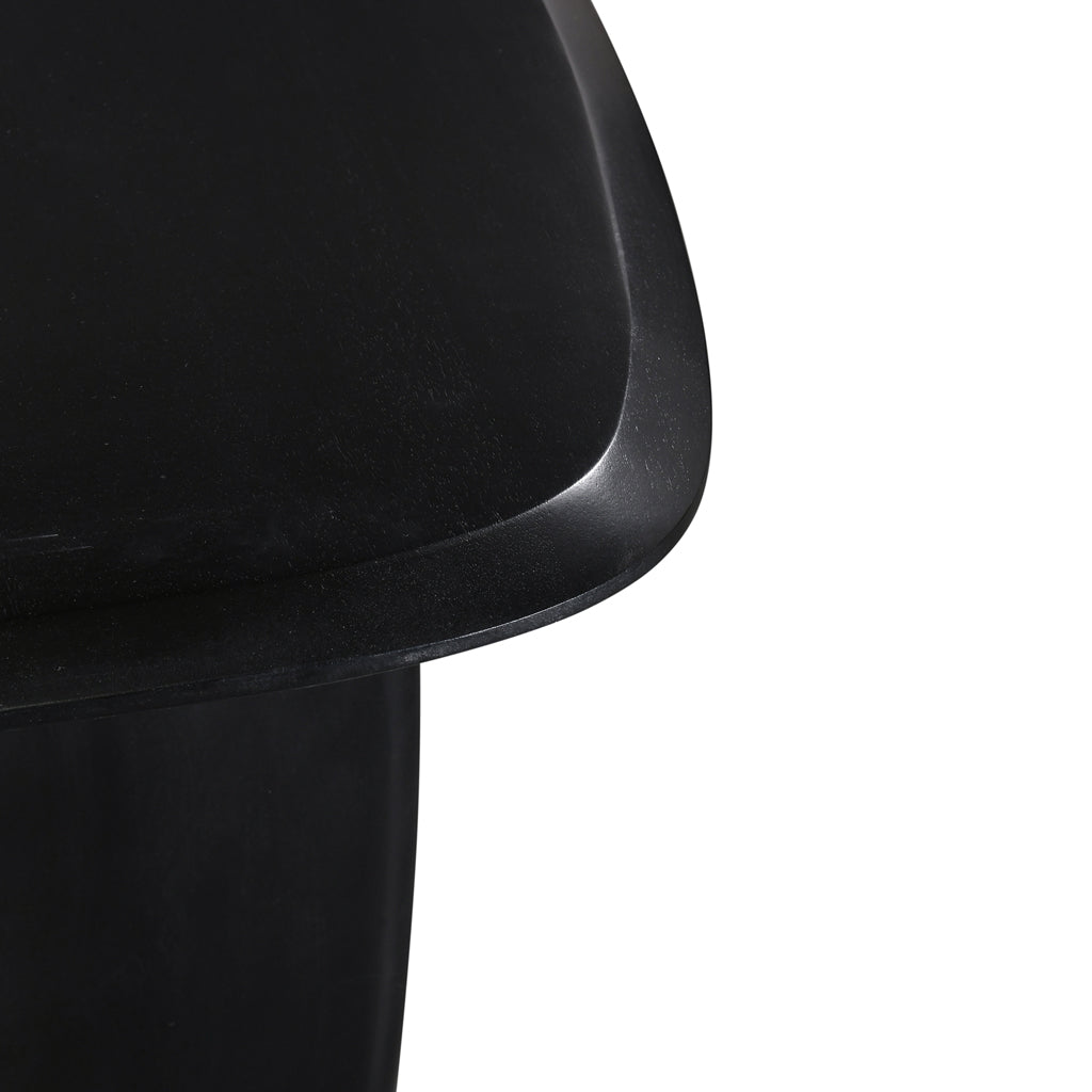 2.2m Siena Dining Table - Full Black