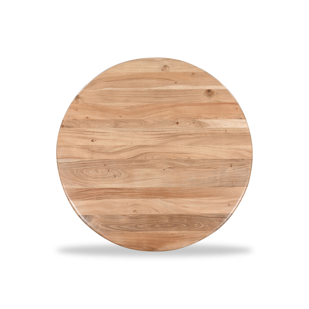 1.2m Round Siena Dining Table - Natural