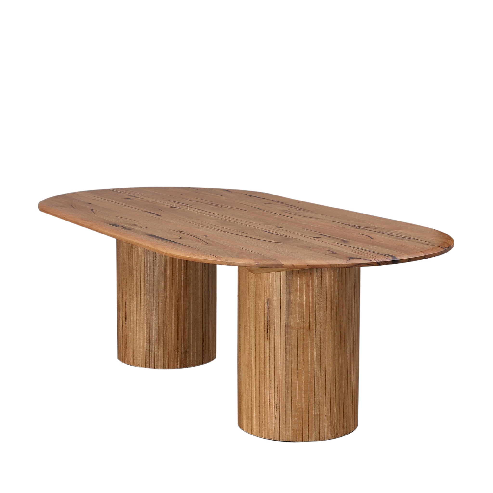 2.4m Oval Siena Dining Table - Natural