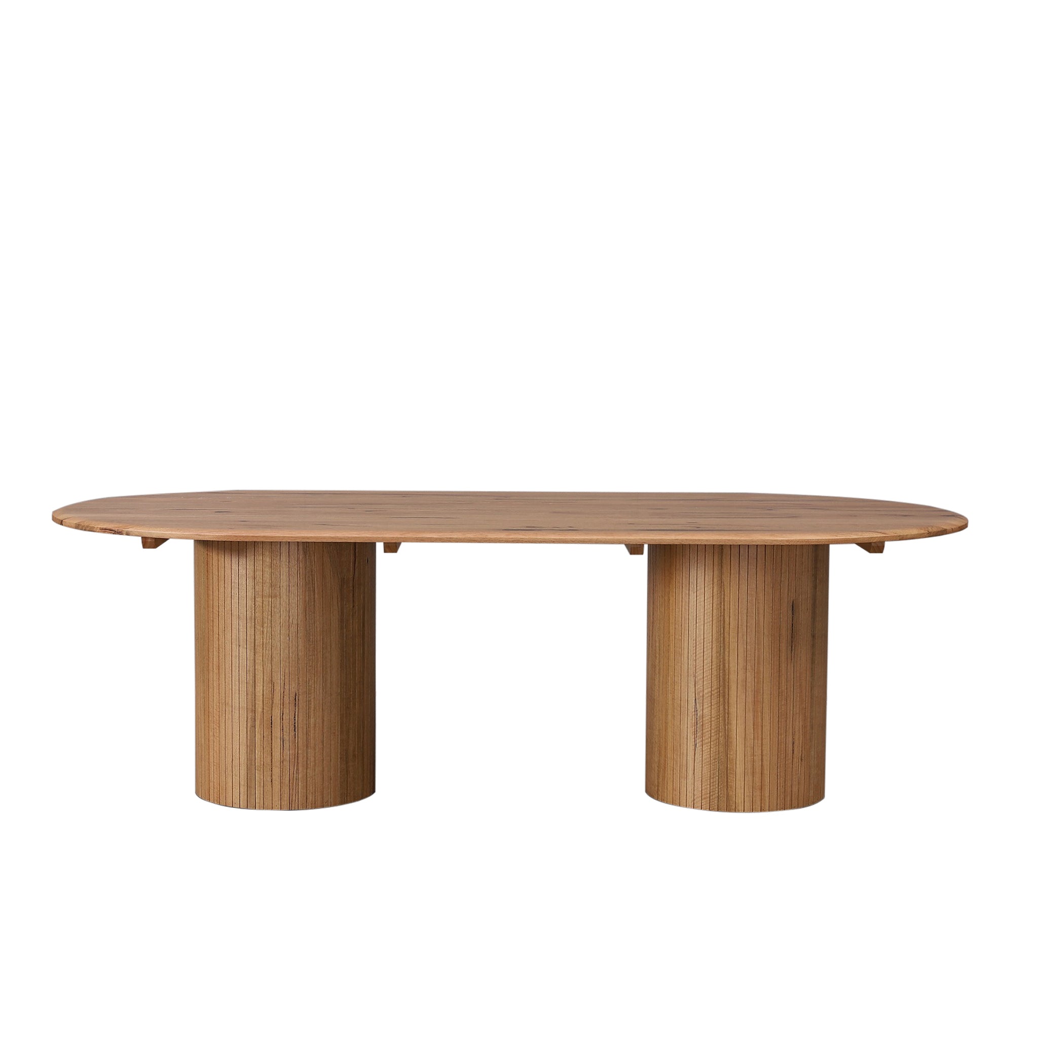 2.4m Oval Siena Dining Table - Natural