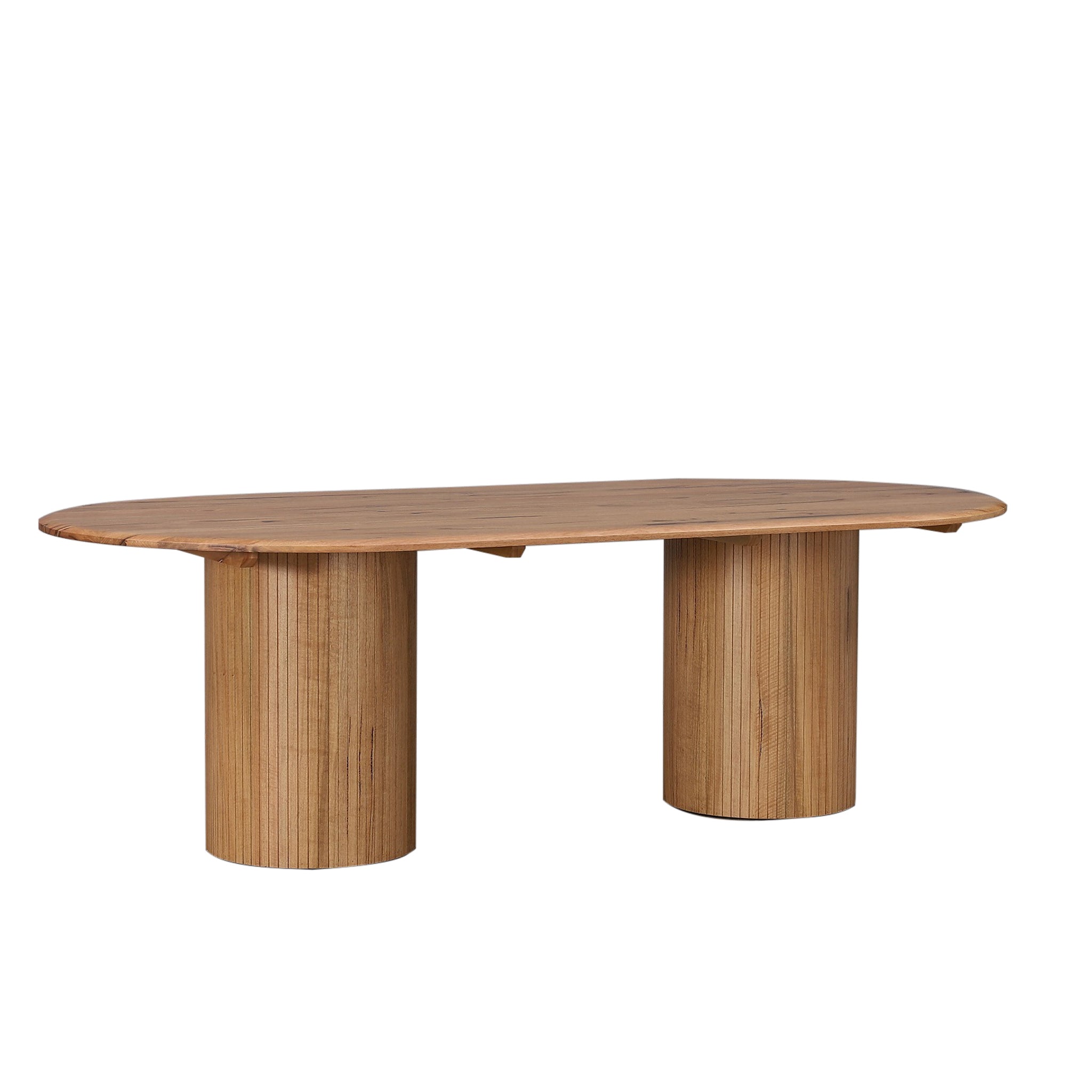 2.4m Oval Siena Dining Table - Natural