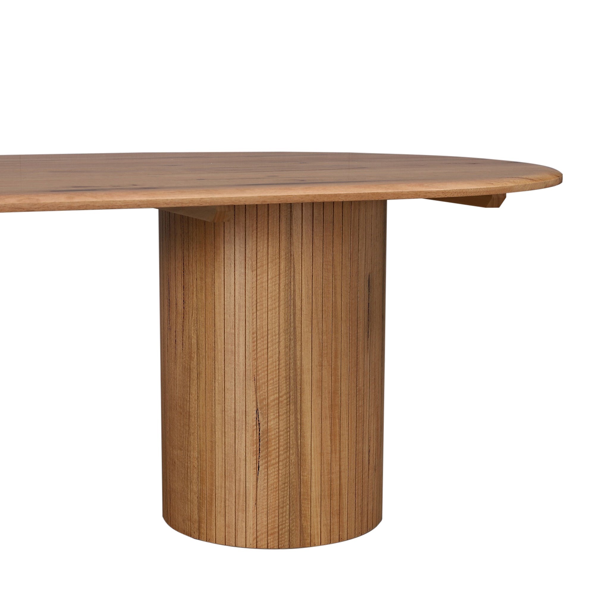2.4m Oval Siena Dining Table - Natural