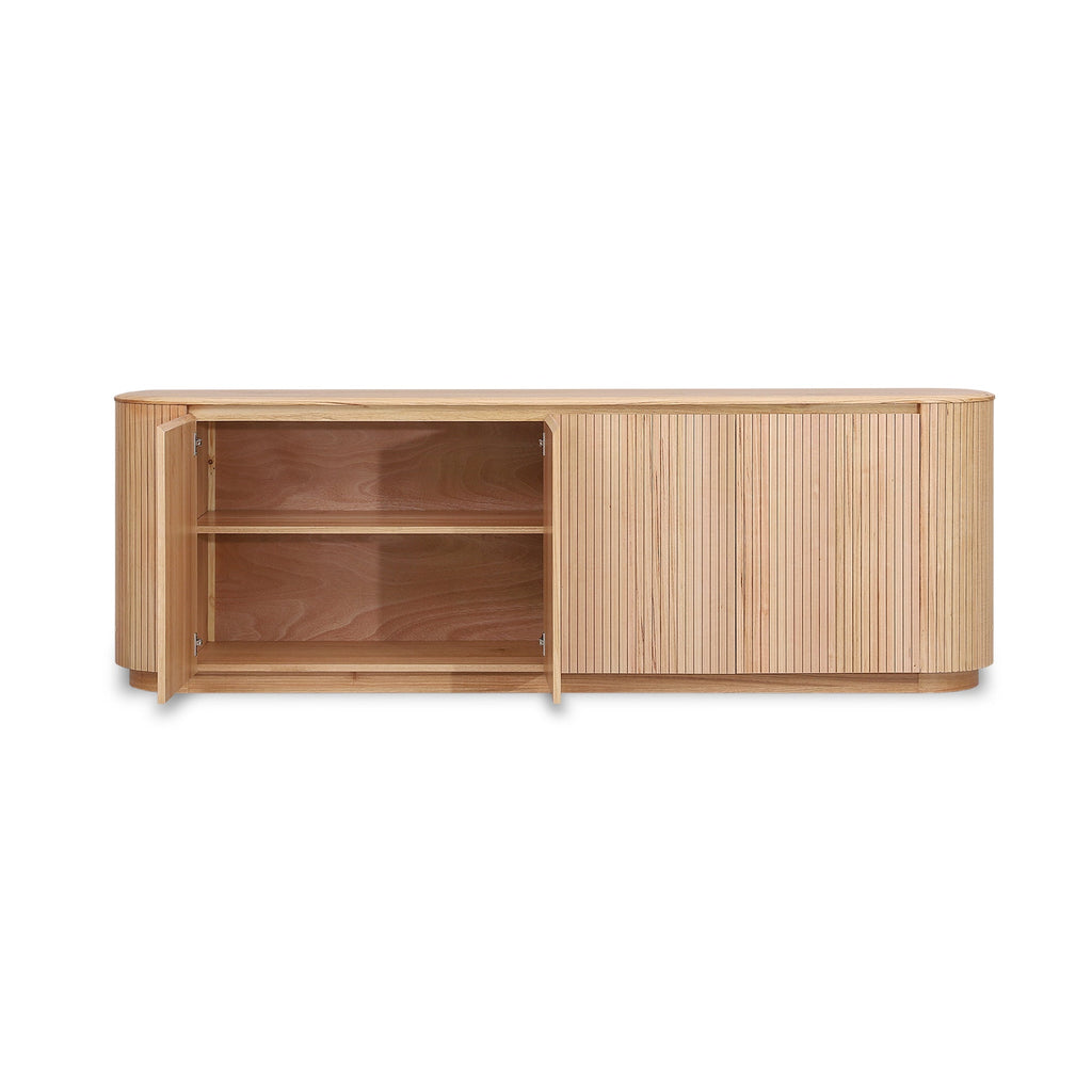 2.4m Modena Buffet Unit - NZ Natural Ash