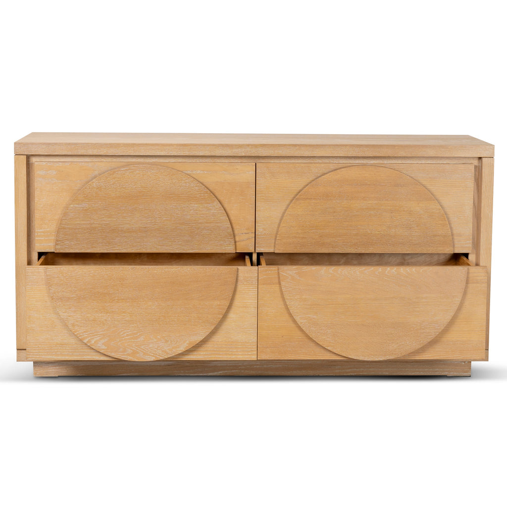 1.6m Padova Dressing Unit - Dusty Oak