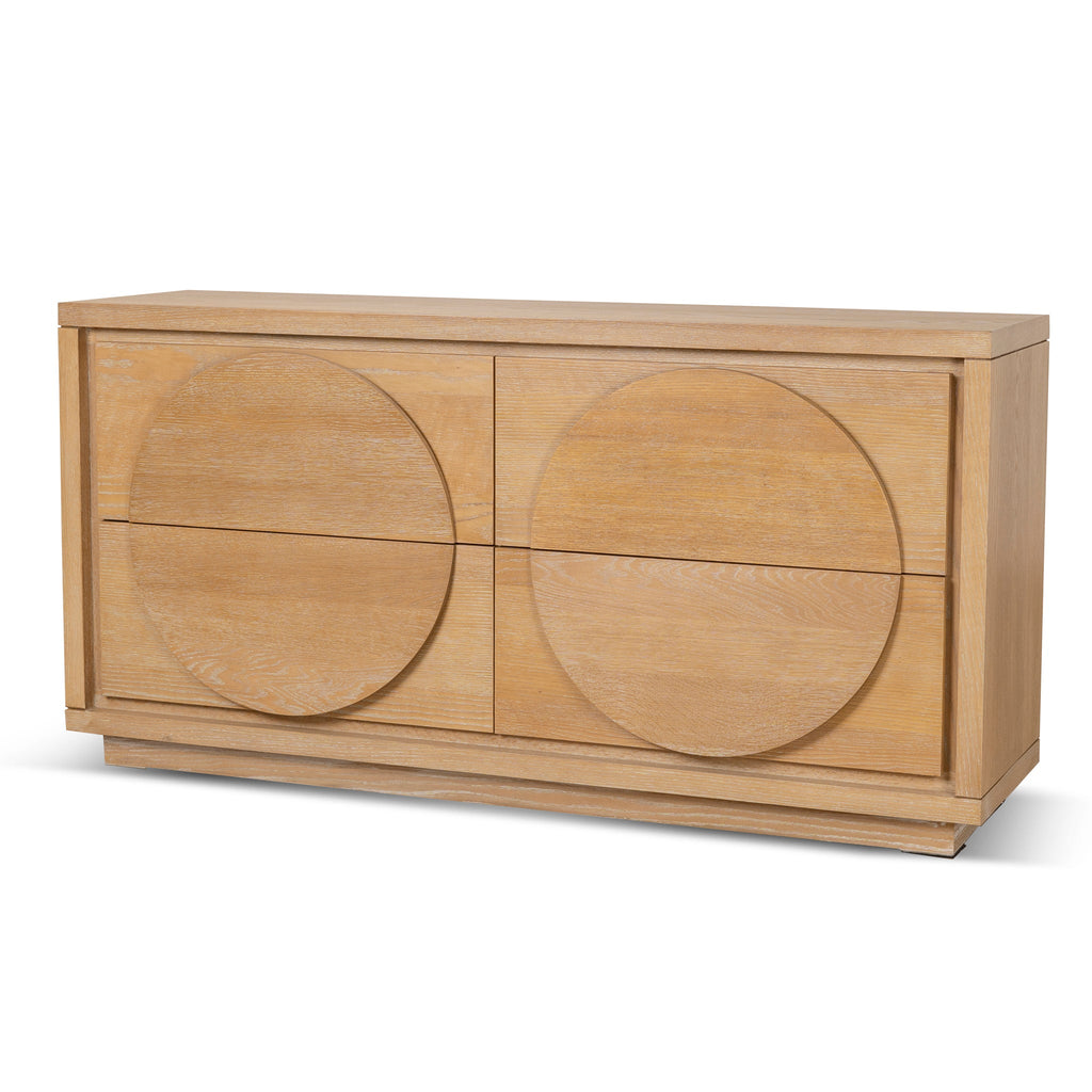 1.6m Padova Dressing Unit - Dusty Oak