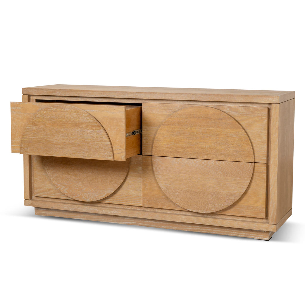 1.6m Padova Dressing Unit - Dusty Oak