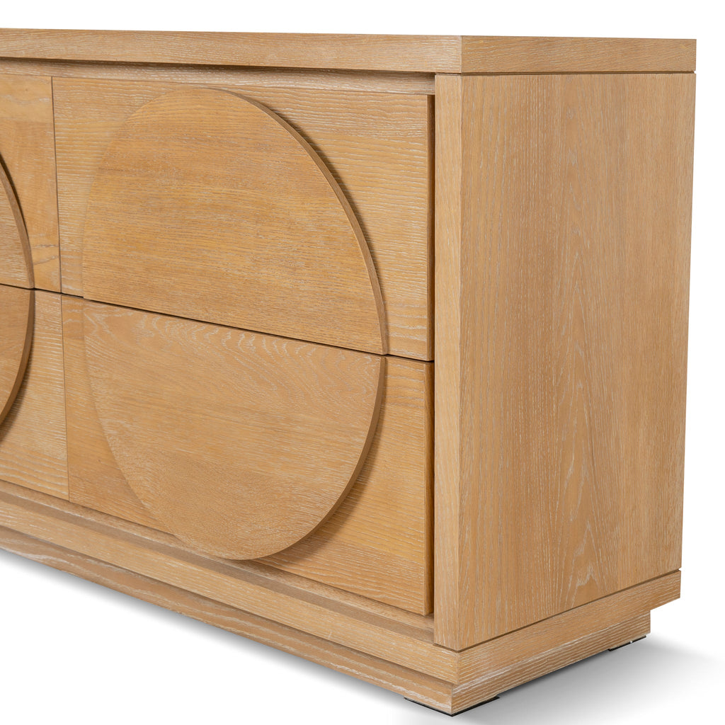 1.6m Padova Dressing Unit - Dusty Oak