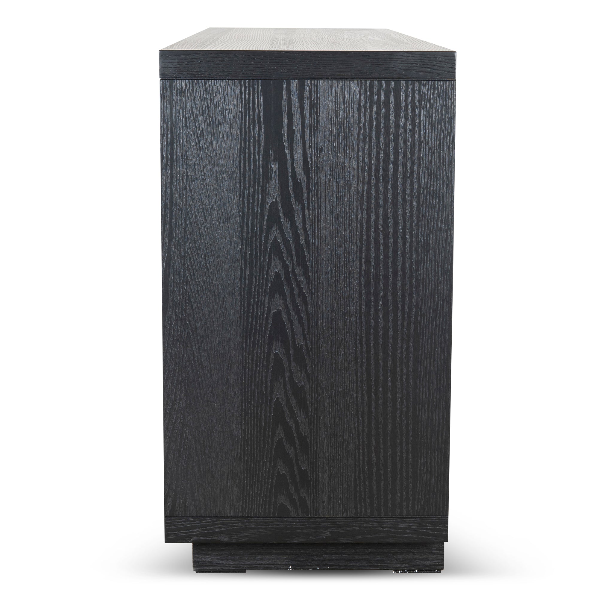 1.6m Padova Dressing Unit - Textured Espresso Black