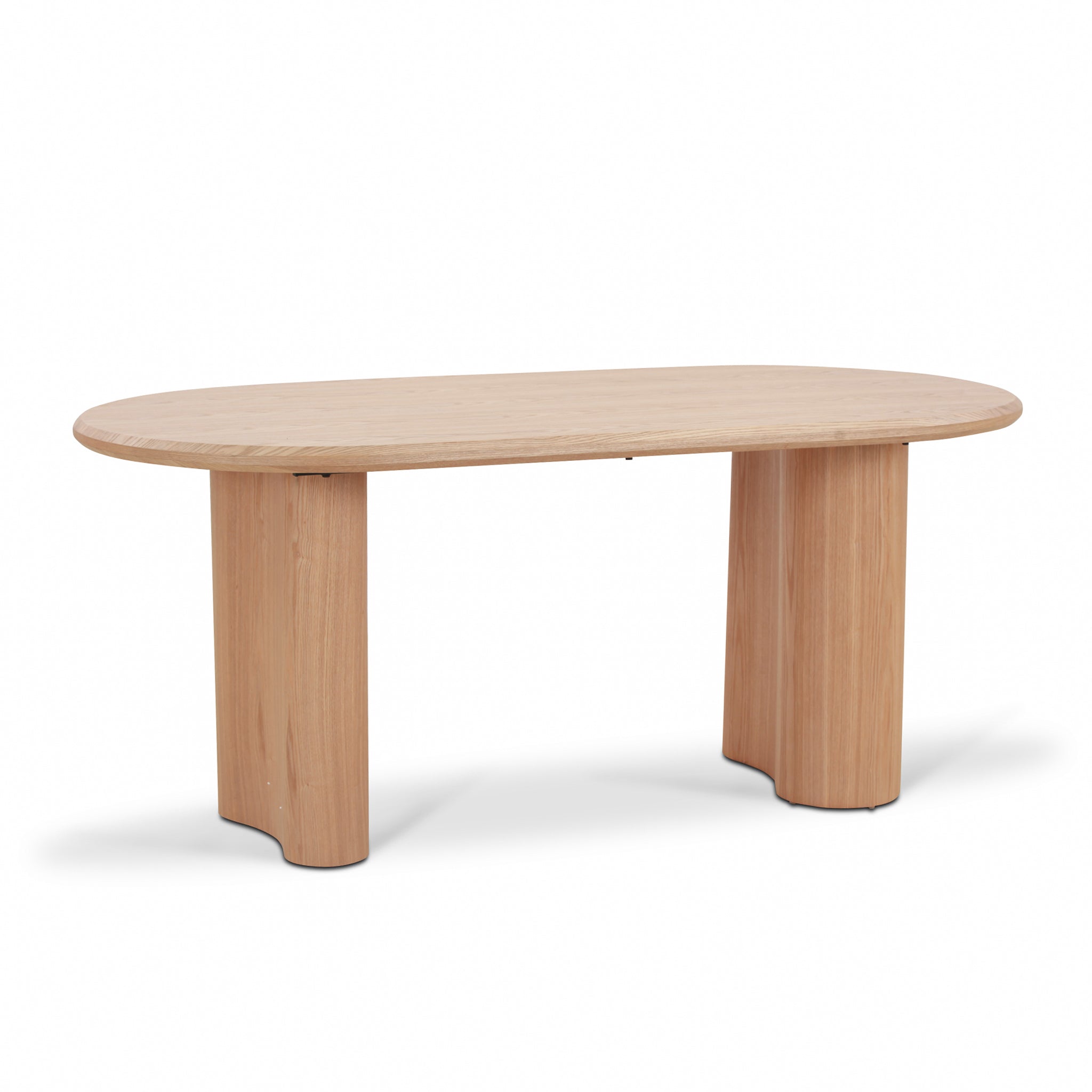 1.8m Oval Siena Dining Table - Natural