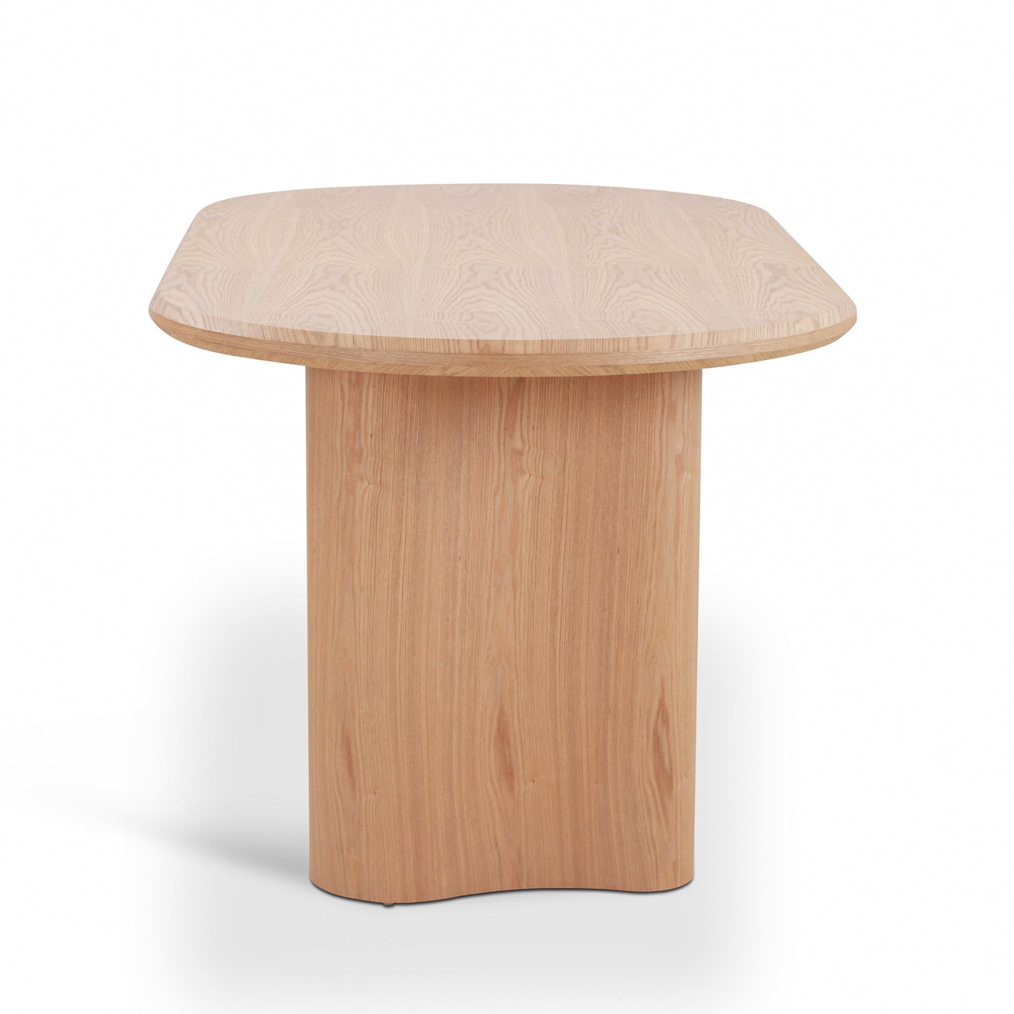 1.8m Oval Siena Dining Table - Natural