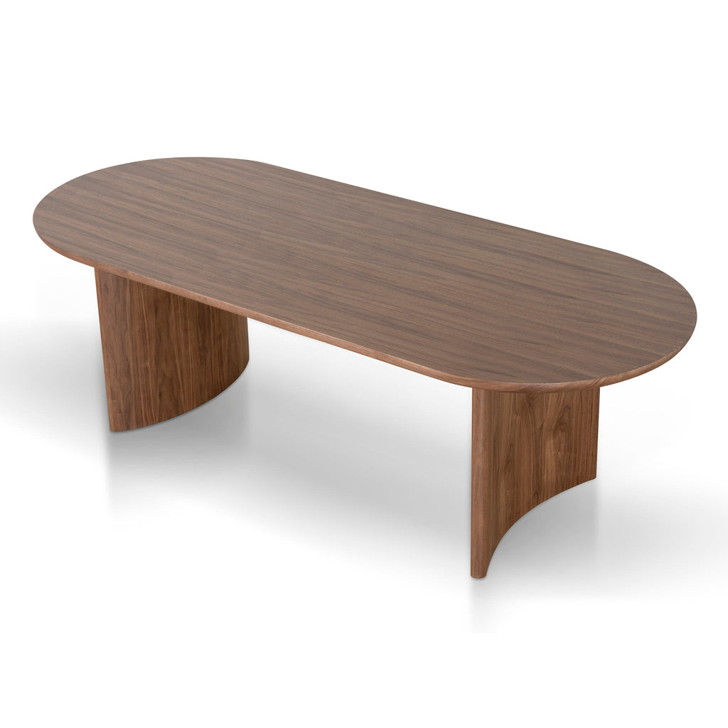 2.4m Siena Dining Table - Walnut