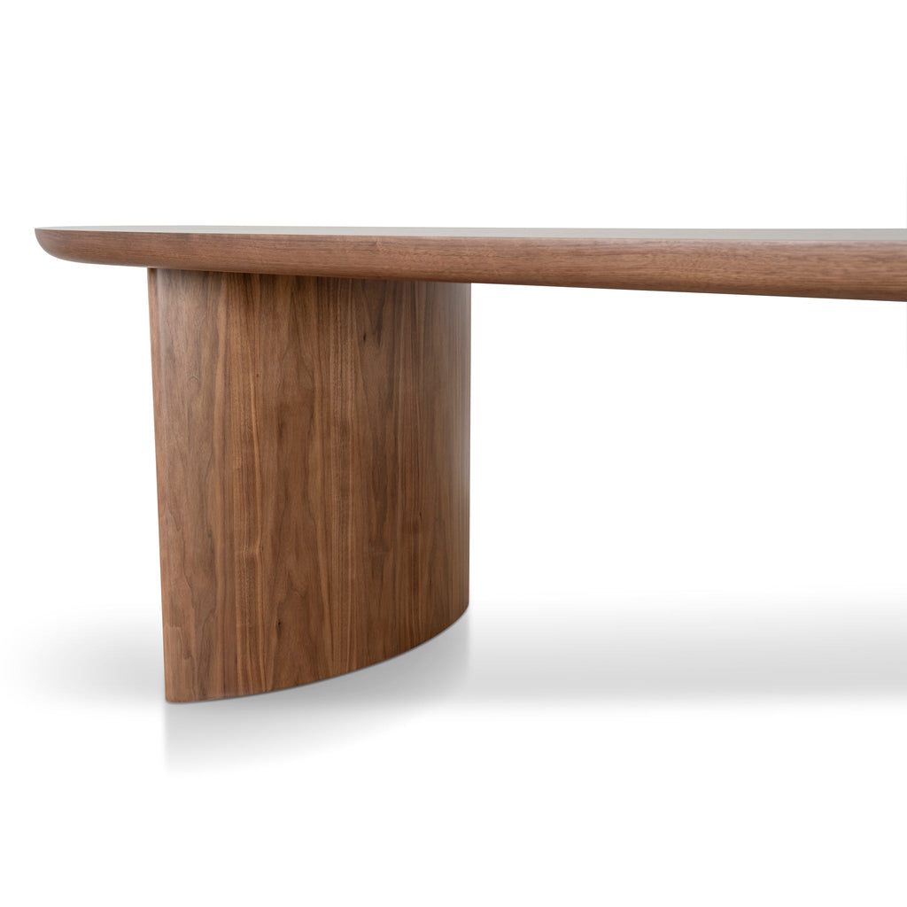 2.4m Siena Dining Table - Walnut