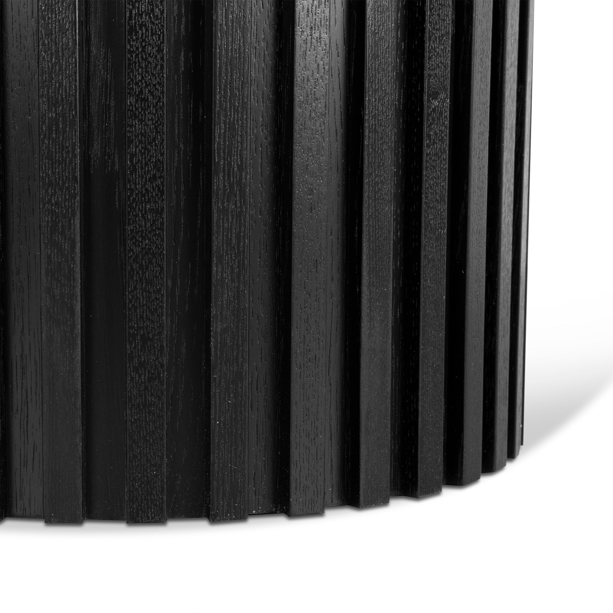 2.5m Wooden Siena Dining Table - Black