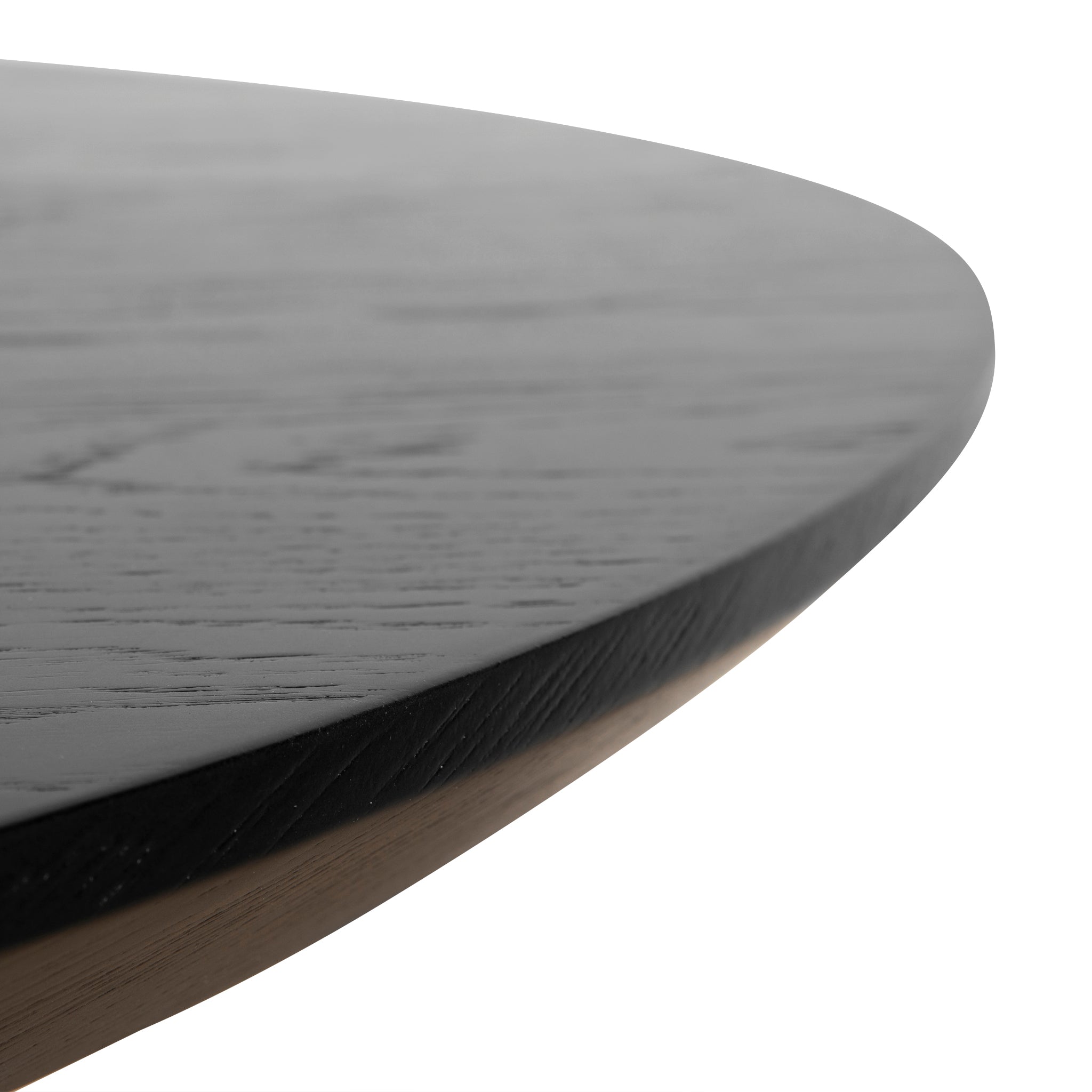 2.5m Wooden Siena Dining Table - Black