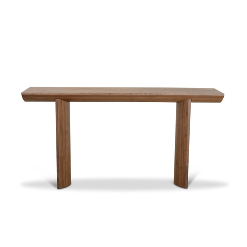 1.6m Ferrara Console Table - Walnut Veneer