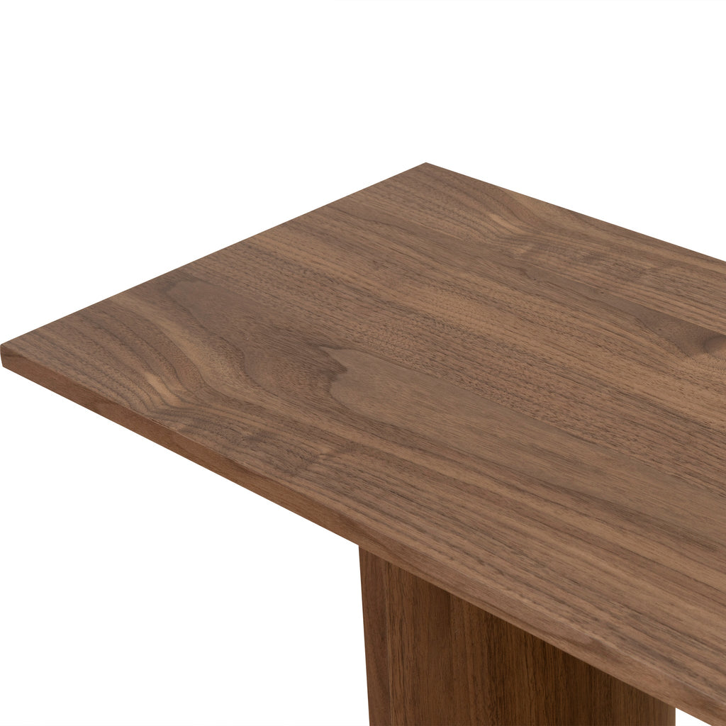 1.6m Ferrara Console Table - Walnut Veneer