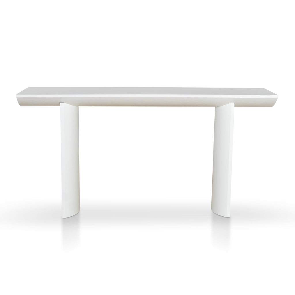 1.6m Ferrara Console Table - White Oak
