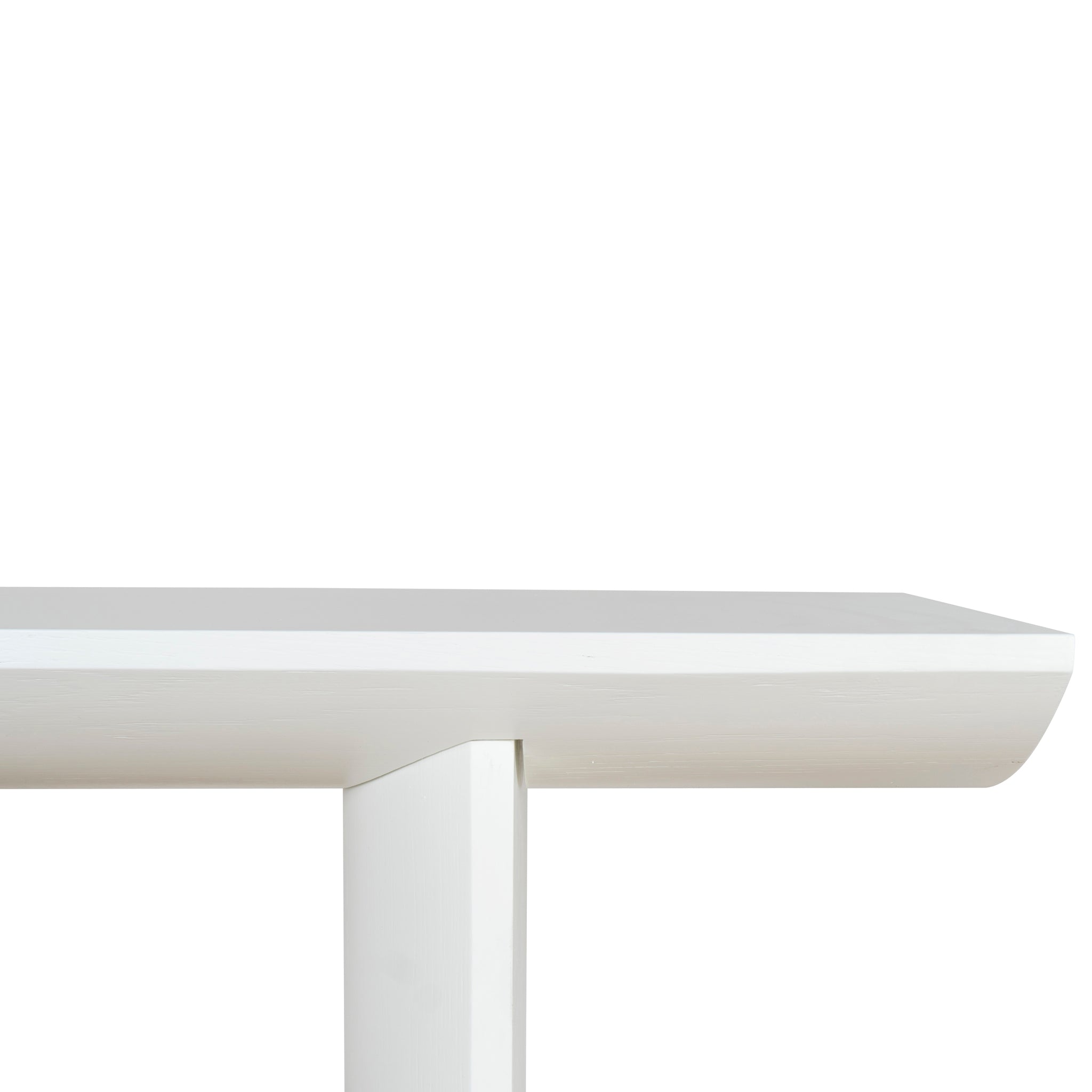 1.6m Ferrara Console Table - White Oak