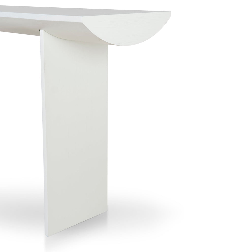 1.6m Ferrara Console Table - White Oak