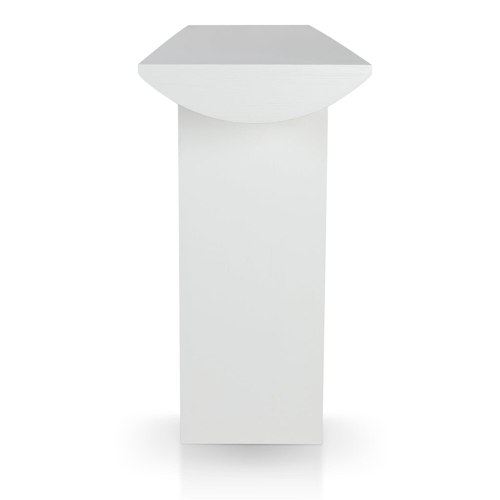 1.6m Ferrara Console Table - White Oak