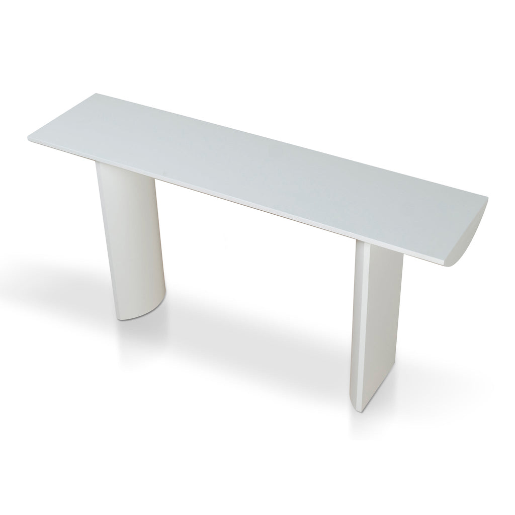 1.6m Ferrara Console Table - White Oak